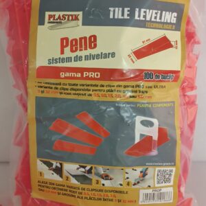Punga de 100 buc pene pentru sistem de nivelare ULTRA