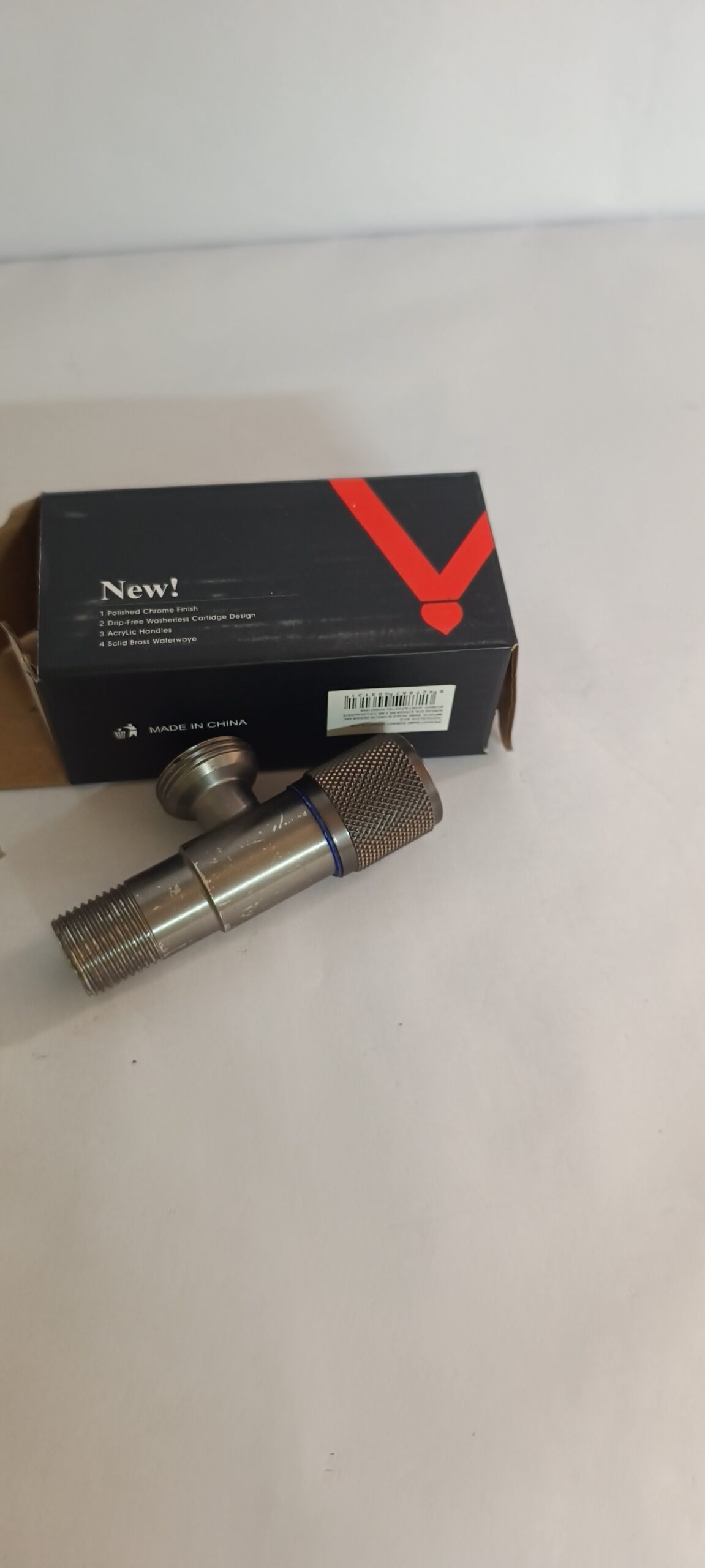Robinet coltar CROM 1/2x3/4 pentru masina de spalat - imagine 5