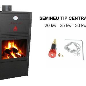 Termosemineu tip centrala Aqua Plus 25 kw