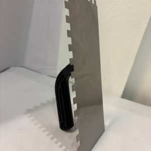 Gletirera din inox cu dinti