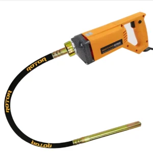 Vibrator de beton ROTOR RCV850 Vibratorul de beton ROTOR RCV850 este un echipament esențial pentru lucrările de construcții, asigurând compactarea eficientă a betonului și eliminarea bulelor de aer pentru a obține o structură solidă și uniformă. Cu o putere de 850 W și o viteză de rotație de 5000 rpm, acest vibrator de beton este ideal pentru utilizări profesionale și semi-profesionale. Vibratorul de beton ROTOR RCV850 este echipat cu o lance de 1,5 metri, permițând o adâncime de compactare suficientă pentru majoritatea aplicațiilor. Acesta este conceput pentru a oferi performanță ridicată și fiabilitate în utilizare, fiind un instrument indispensabil pentru lucrările de construcții care necesită compactarea eficientă a betonului. Detalii Tehnice: - Tensiune de alimentare: 230 V / 50 Hz - Putere: 850 W - Viteză rotație: 5000 rpm Conținut pachet: - Lance de 1,5 M - Vibrator beton Caracteristici Tehnice SKU 14353 EAN 6427494038014 Categorii Vibratoare beton Brand ROTOR Tensiune de alimentare 230 V / 50 Hz Viteza de rotatie 5000 RPM Continut pachet Lance pentru vibrator beton
