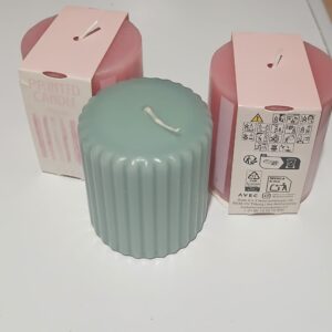 Lumânări decorative pastel – ambianță elegantă