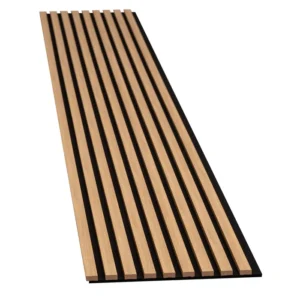 Panou Riflaj Acustic Premium – Stejar, 2800 x 310 x 15 mm